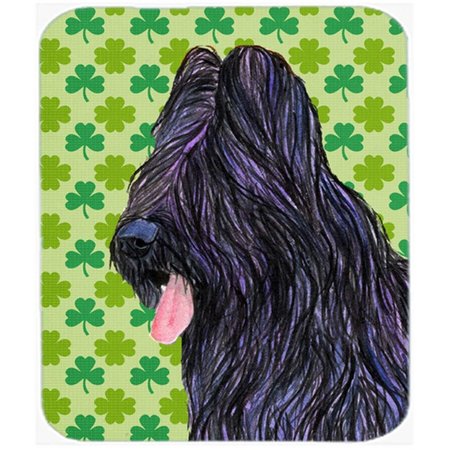 CAROLINES TREASURES Briard St. Patricks Day Shamrock Portrait Mouse Pad- Hot Pad Or Trivet SS4420MP